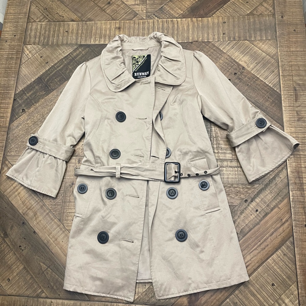 Women's Classic Tan Trench Coat